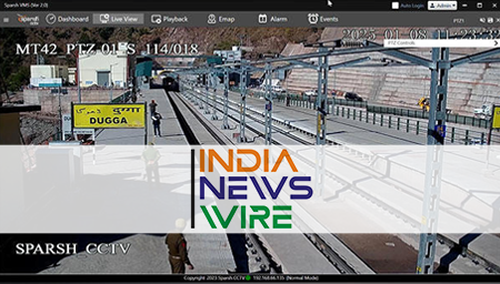 Sparsh CCTV Collaborates with Indian Railways to Secure Jammu Railway Division and Prayagrajs Maha Kumbh Railway Stations